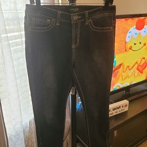 Nine West Zippered Leg Jeans